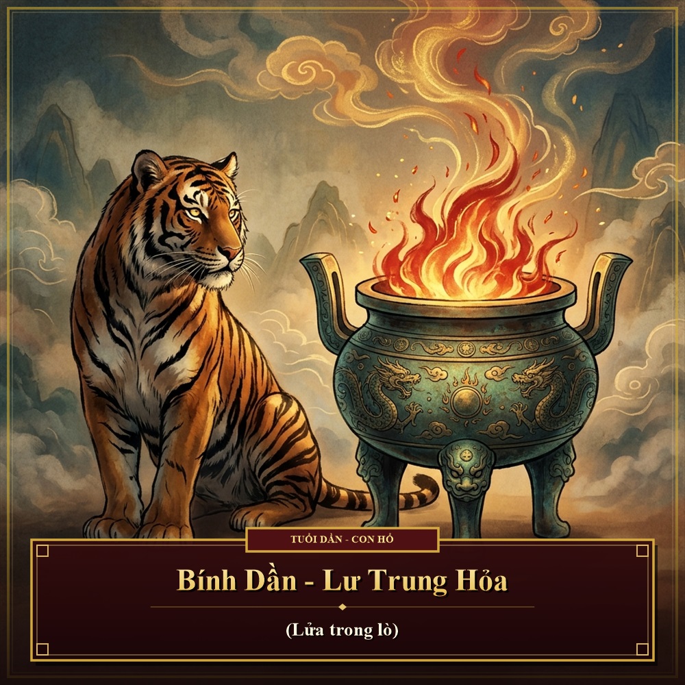 Lịch âm năm Bính Dần 1986 - Lư Trung Hỏa