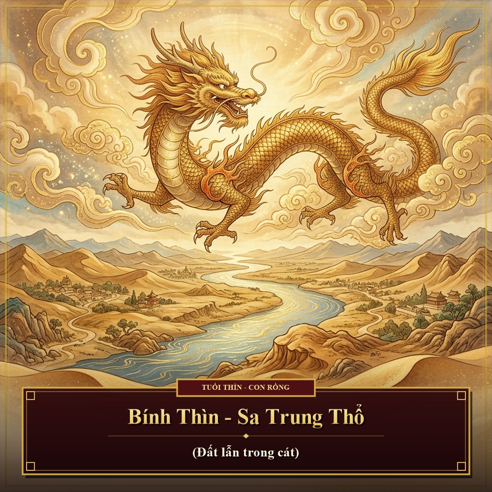 Lịch âm năm Bính Thìn 1976 - Sa Trung Thổ