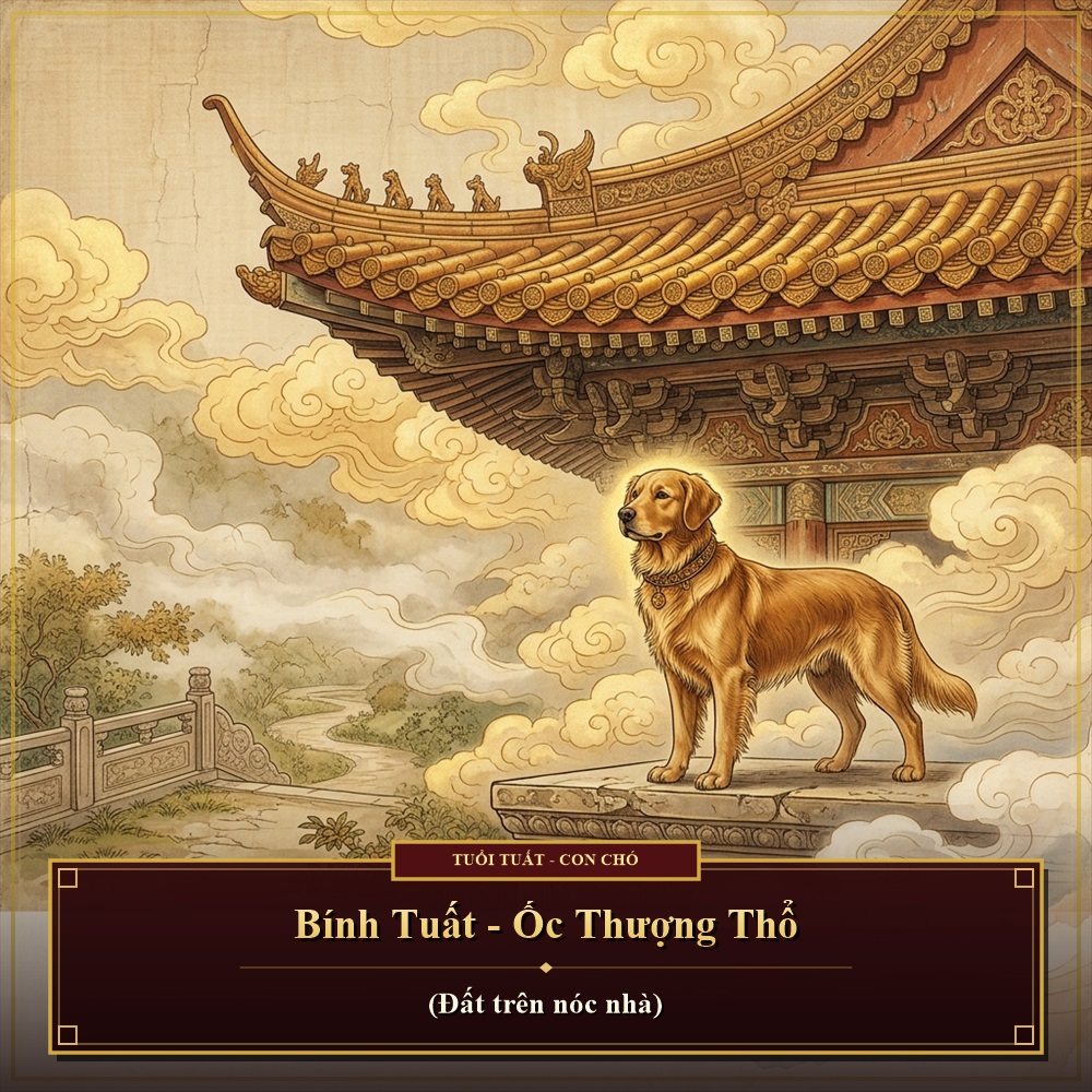 Lịch âm năm Bính Tuất 2006 - Ốc Thượng Thổ