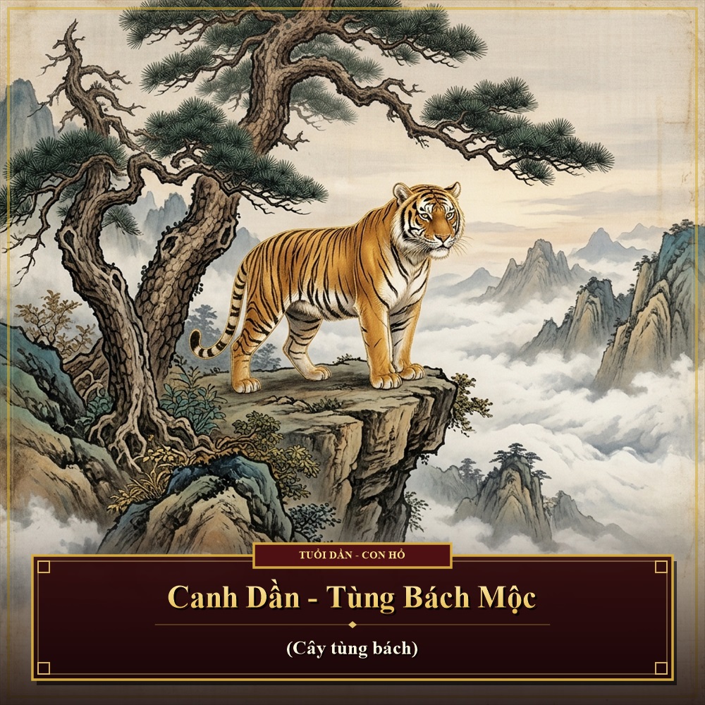 Lịch âm năm Canh Dần 2010 - Tùng Bách Mộc