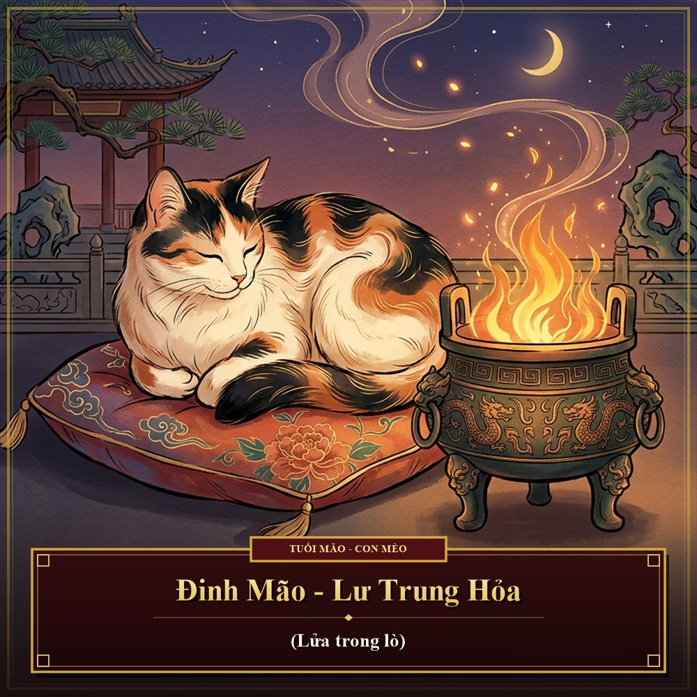 Lịch âm năm Đinh Mão 1987 - Lư Trung Hỏa