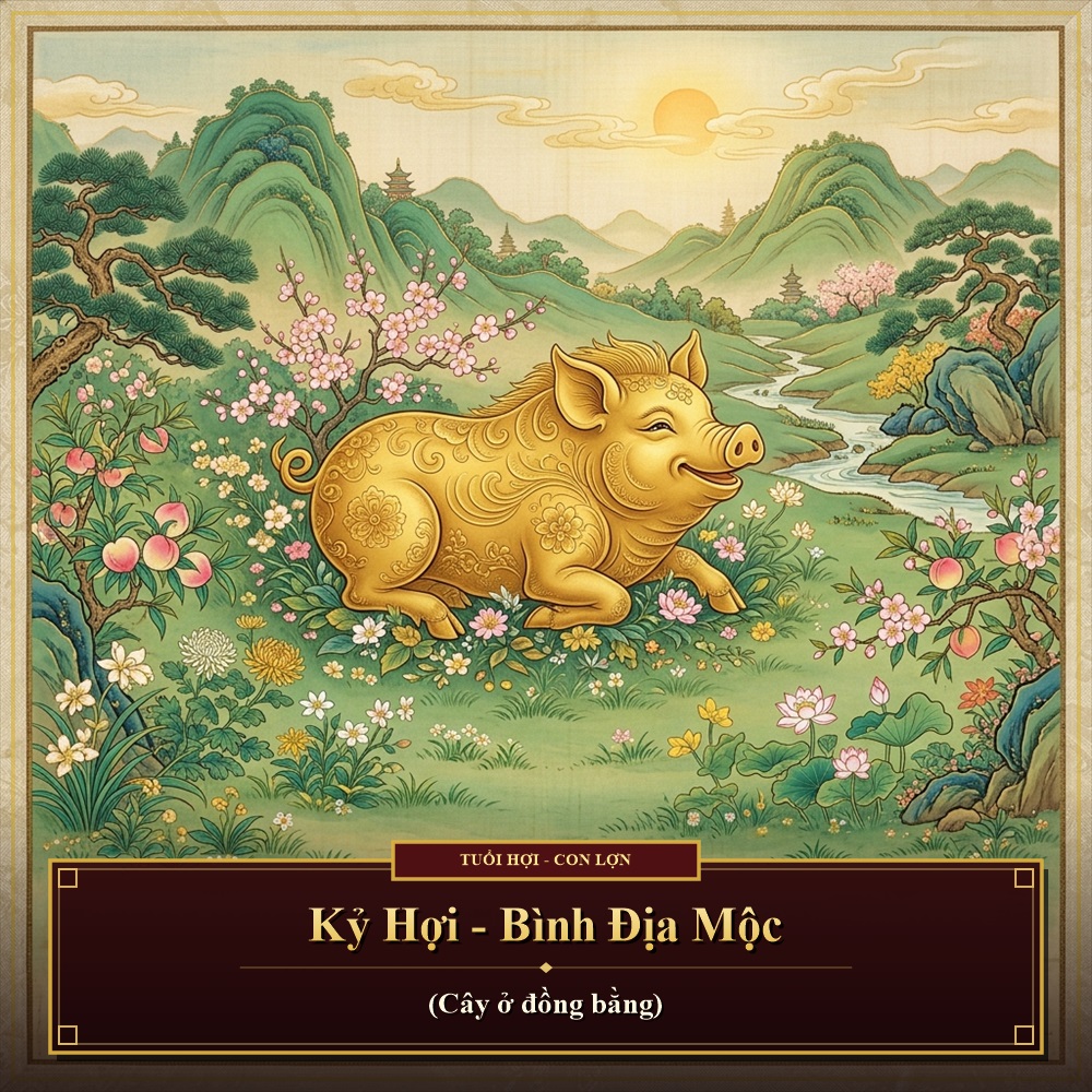Lịch âm năm Kỷ Hợi 2019 - Bình Địa Mộc
