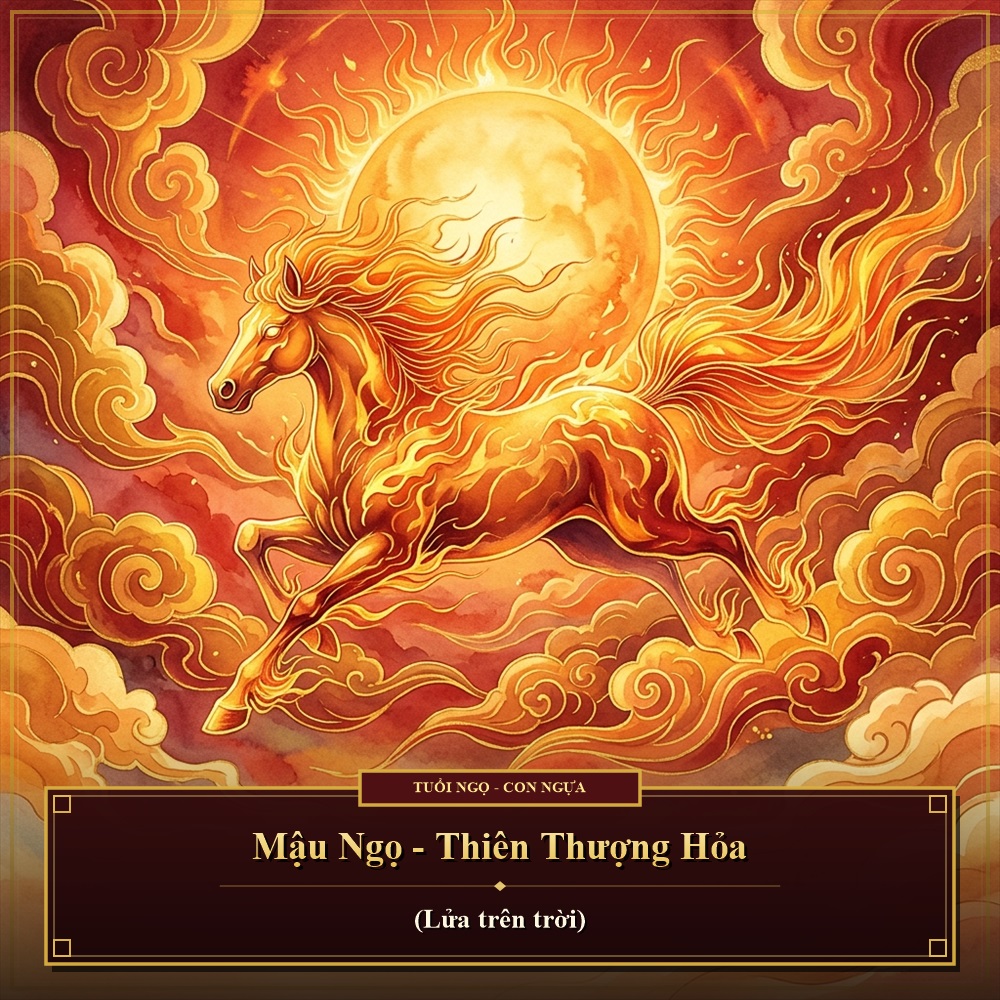 Lịch âm năm Mậu Ngọ 1978 - Thiên Thượng Hỏa