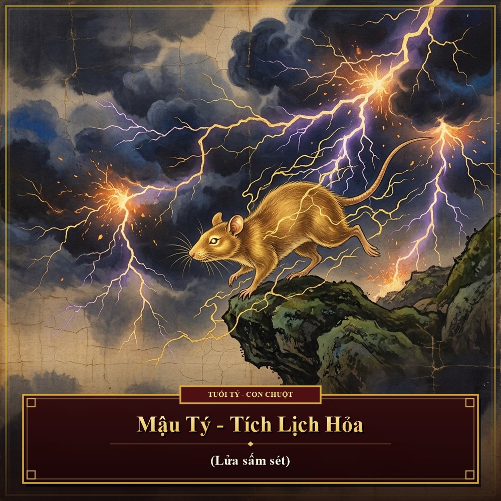 Lịch âm năm Mậu Tý 2008 - Tích Lịch Hỏa