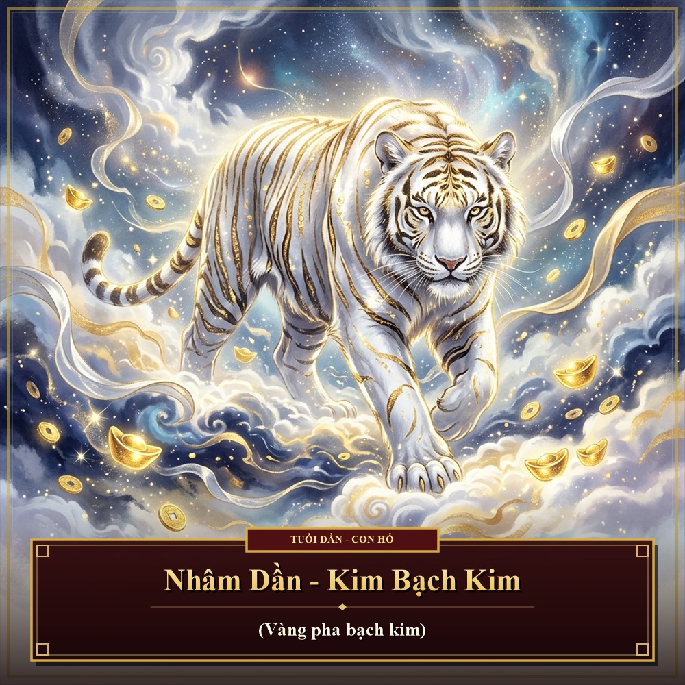 Lịch âm năm Nhâm Dần 2022 - Kim Bạch Kim
