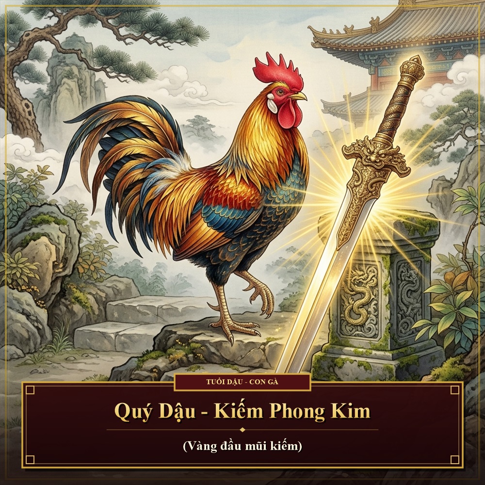 Lịch âm năm Quý Dậu 1993 - Kiếm Phong Kim