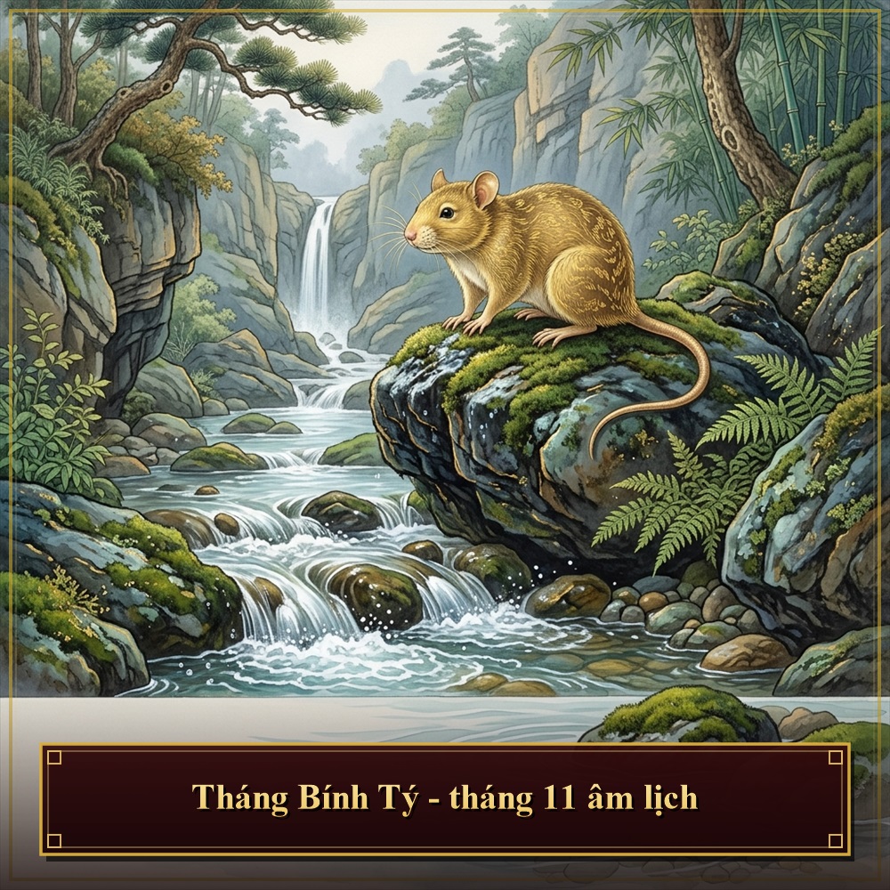 Lịch âm tháng 12/1989 - Tháng Bính Tý