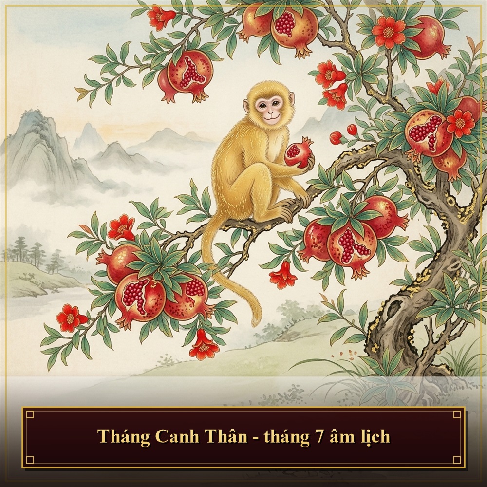 Lịch âm tháng 8/1973 - Tháng Canh Thân
